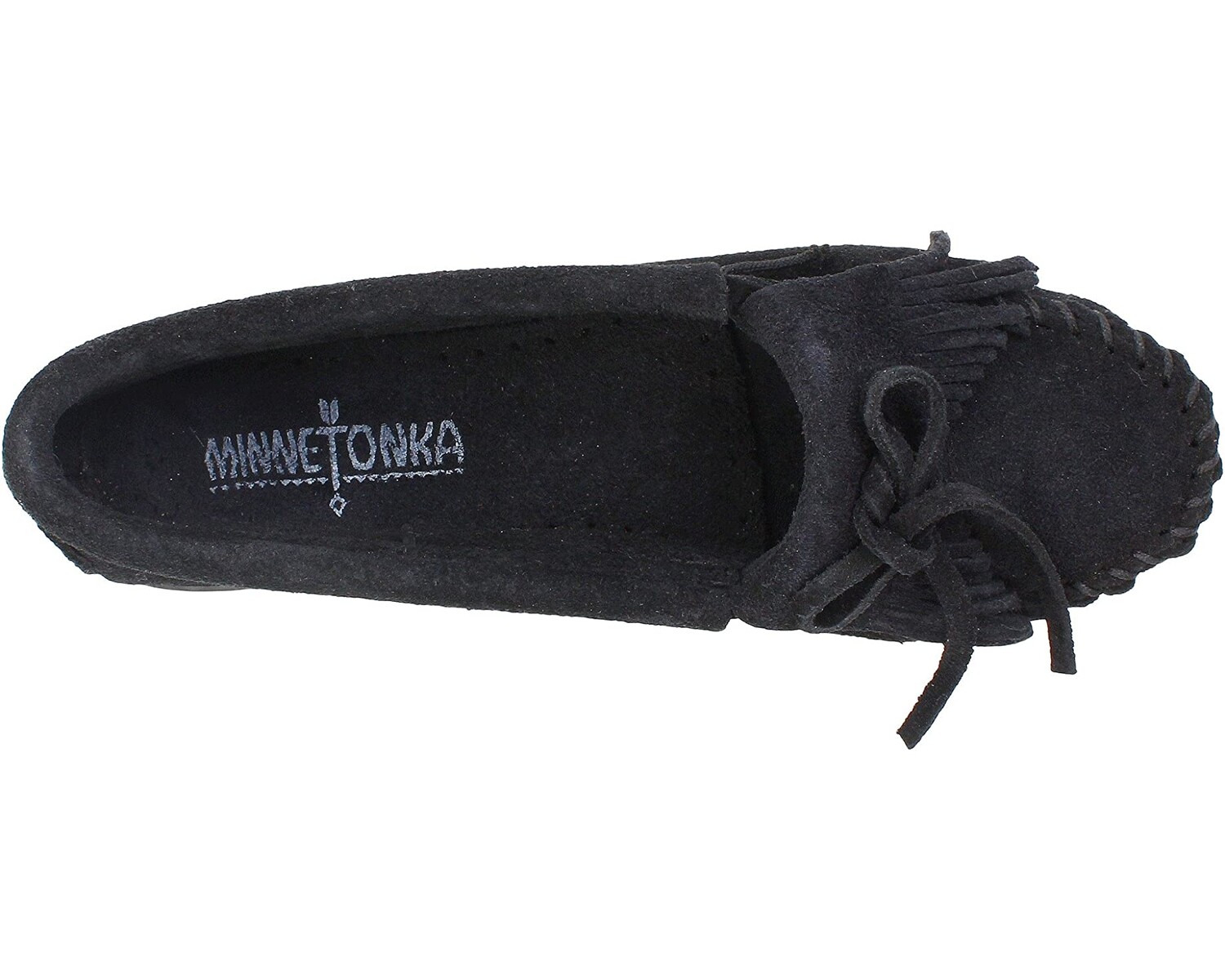 

Лоферы Kilty Suede Moc Minnetonka, черный
