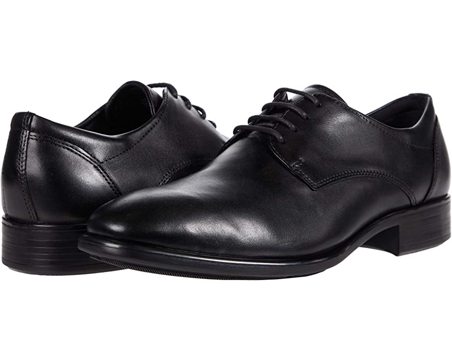 Оксфорды Citytray Plain Toe Tie ECCO, черный - фото