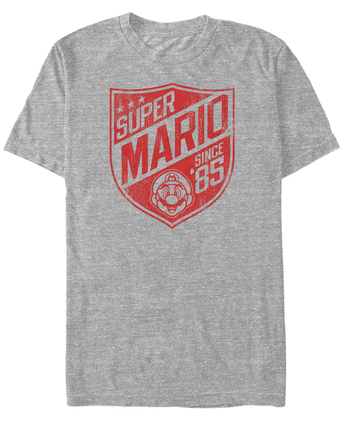 Мужская футболка с коротким рукавом и логотипом nintendo super mario с '85 Fifth Sun, мульти