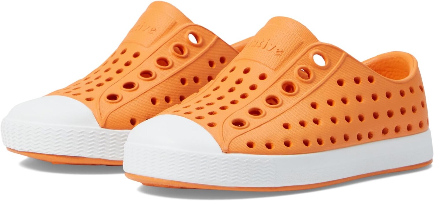 

Кроссовки Jefferson Slip-on Sneakers Native Shoes Kids, цвет Apricot Orange/Shell White