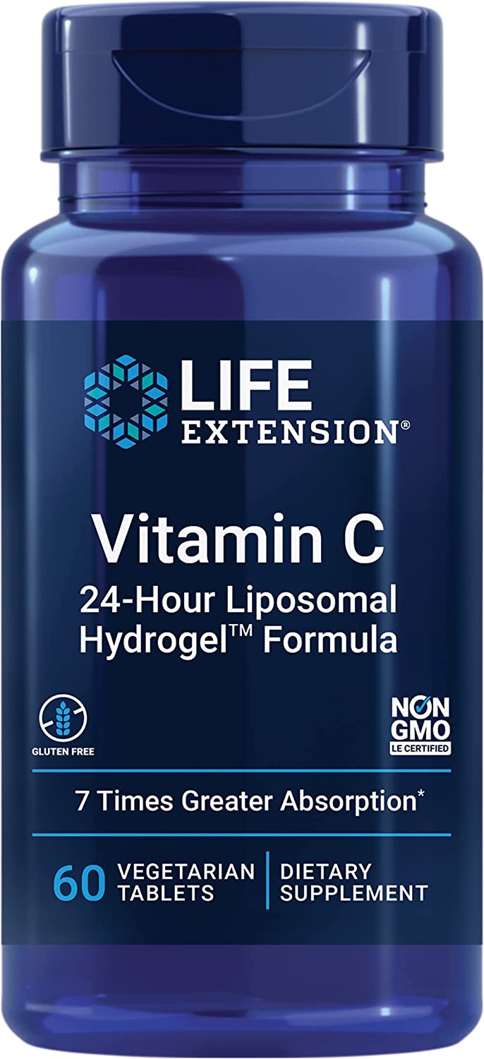Витамин С Life Extension, 60 таблеток витамин с и био кверцетин 60 вегетарианских таблеток life extension