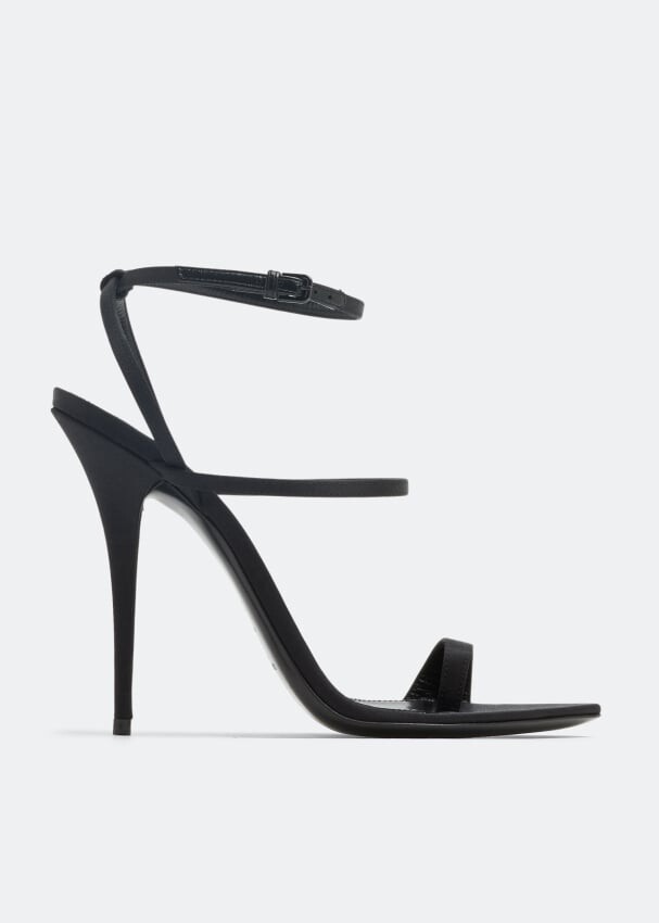 

Сандалии SAINT LAURENT Dive sandals, черный