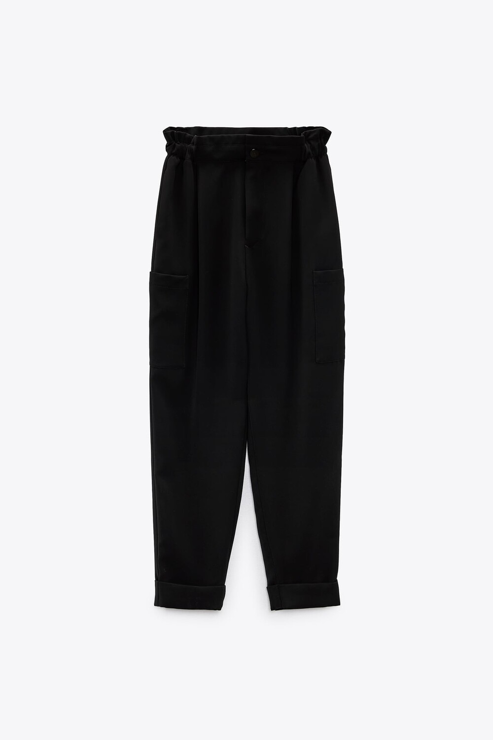

Брюки Zara Baggy Cargo, черный