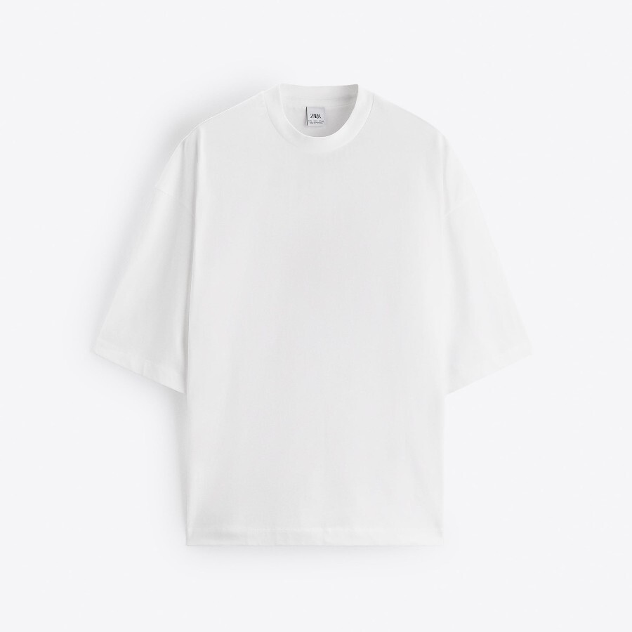 

Футболка Zara Oversize, белый