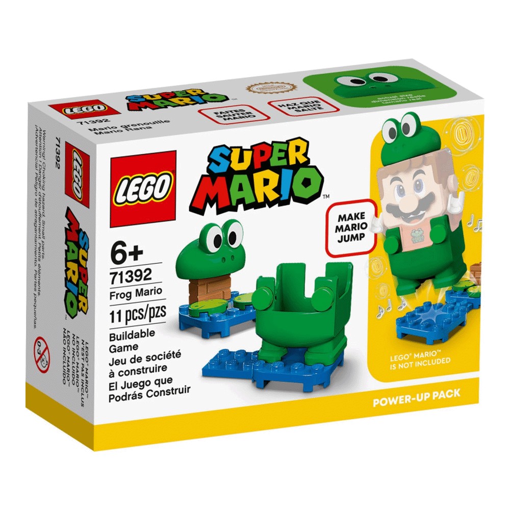 Конструктор LEGO Super Mario 71392 Костюм Лягушка-Марио конструктор 71392 марио лягушка lego super mario 6 11 деталей