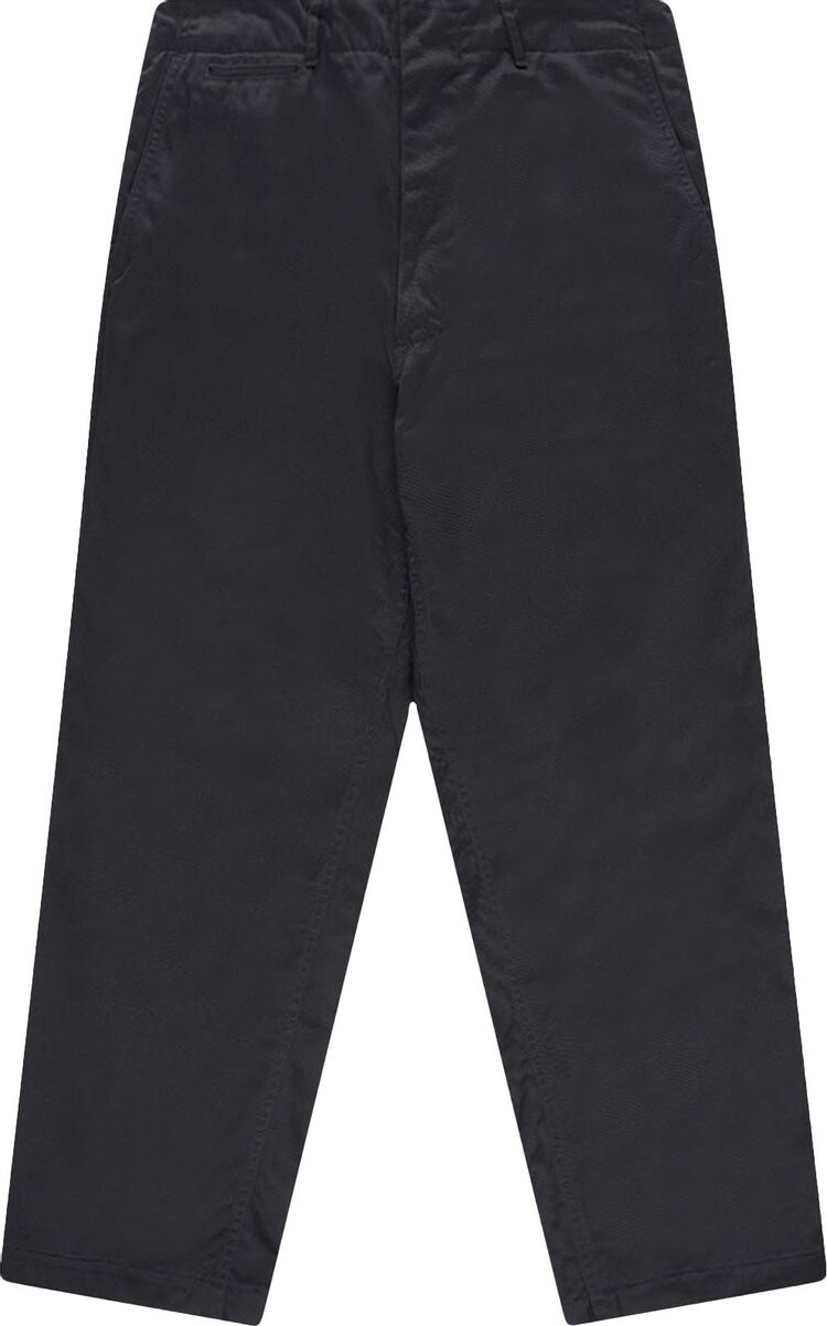 

Брюки nanamica Wide Chino Pants 'Black', черный