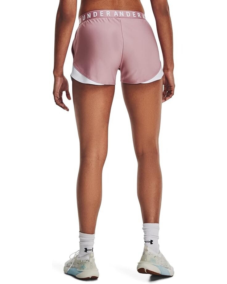 

Шорты Under Armour Play Up Shorts 3.0, цвет Pink Elixir/White/White