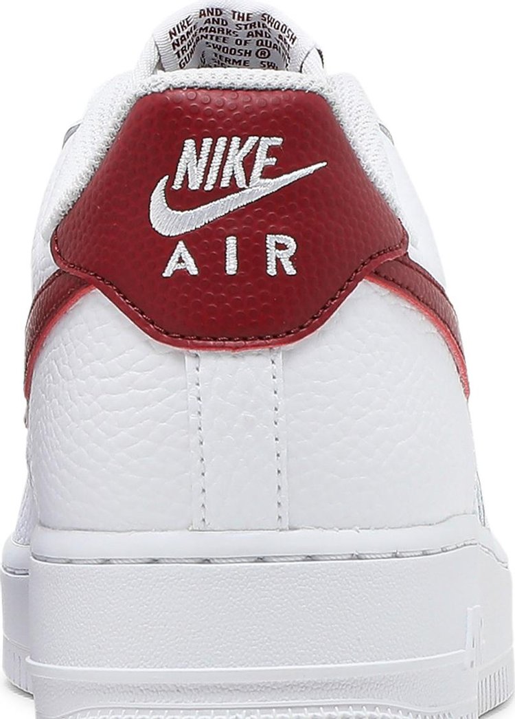 Nike air force outlet 1 red swoosh women's