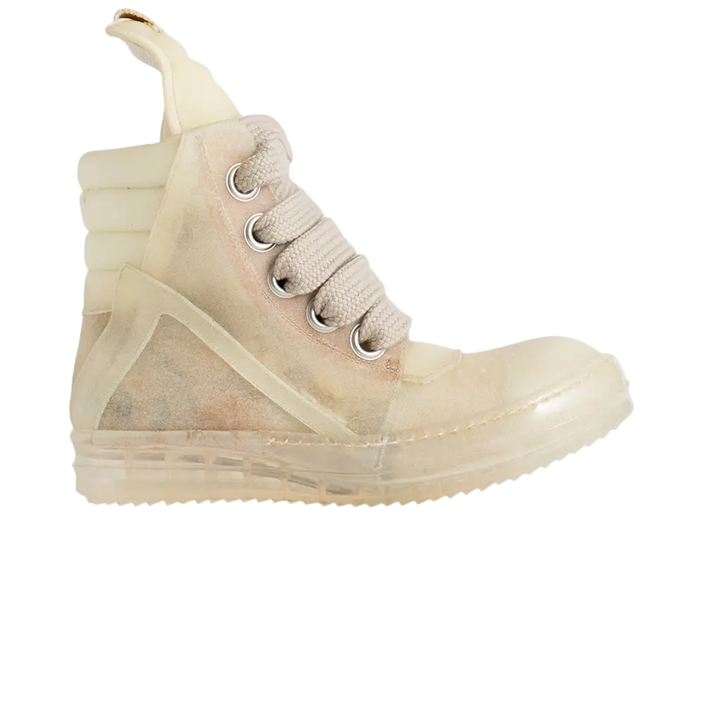 

Ботинки Rick Owens Wmns EDFU Geobasket Megalace, кремовый