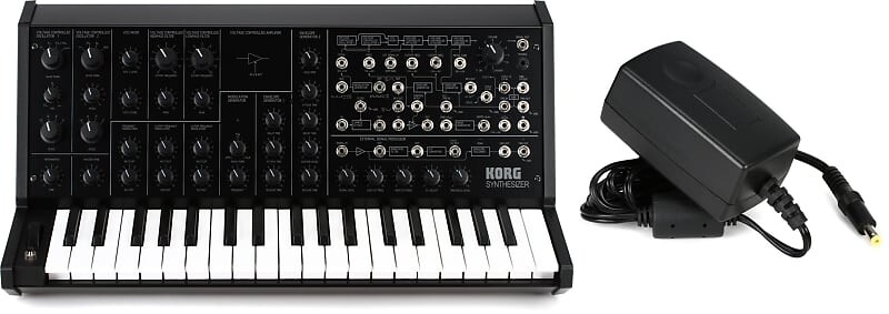 

Мини-полумодульный аналоговый синтезатор Korg MS-20 в комплекте с блоком питания Korg KA-350 9 В 1700 мА MS20MINI=1 350012578000=1