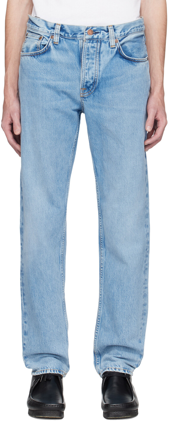 

Синие джинсы Steady Eddie II Nudie Jeans