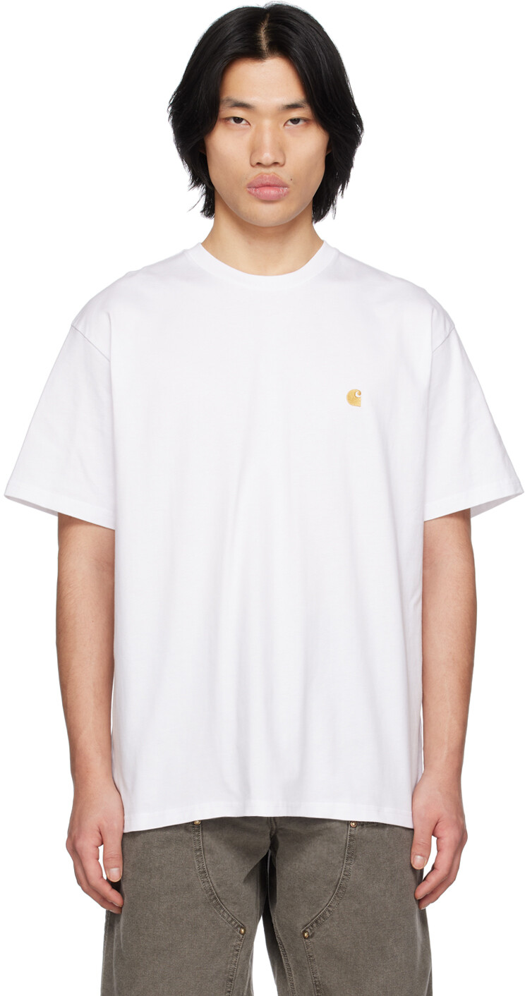 

Белая футболка «Чейз» Carhartt Work In Progress