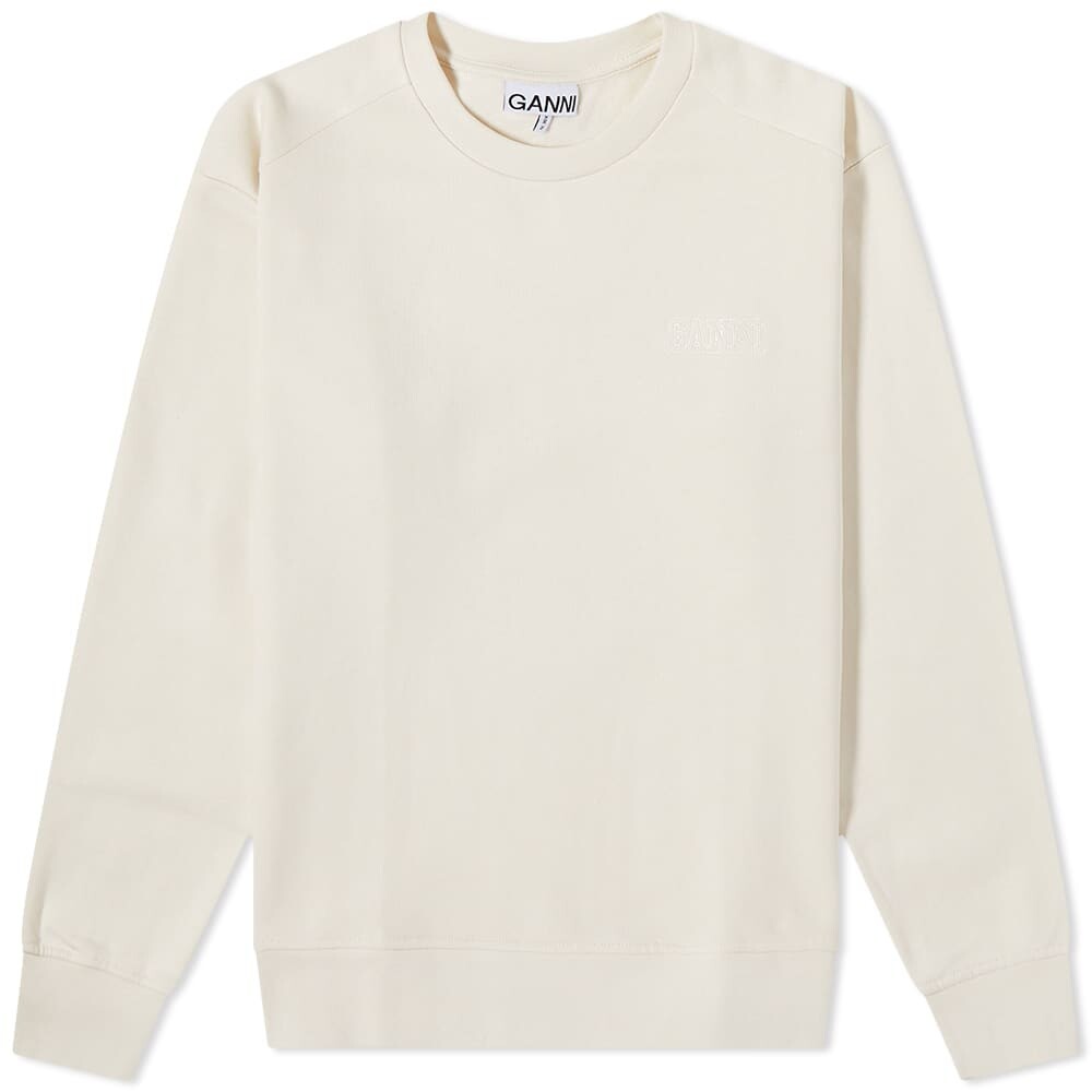 

Толстовка GANNI Drop Shoulder Crew Sweat