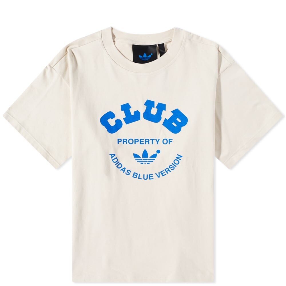 

Футболка Adidas Blue Version Club, кремовый, Белый