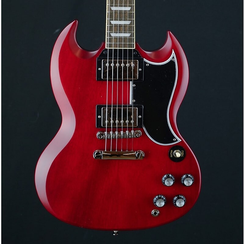 

Электрогитара Epiphone 1961 Les Paul SG Standard с футляром (вишня 60-х годов) IGC61SGACHNH1