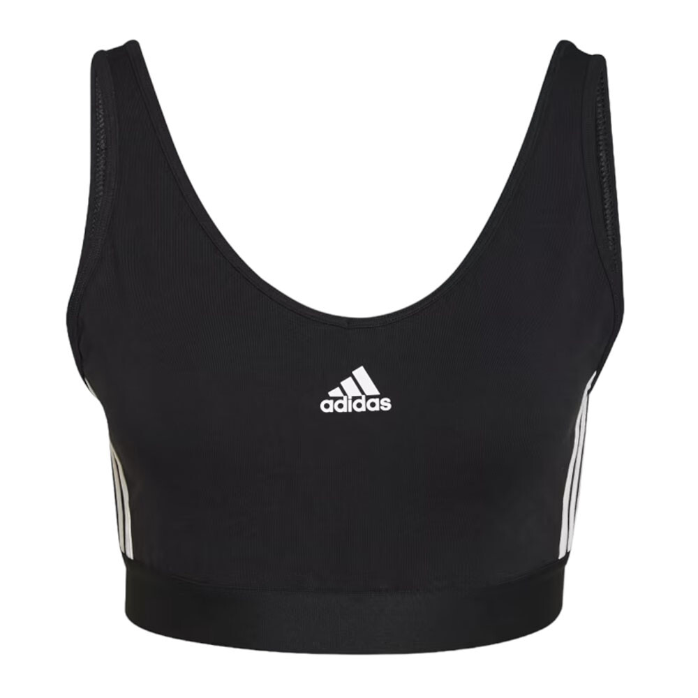 

Топ Adidas Essentials 3-stripes Crop, черный