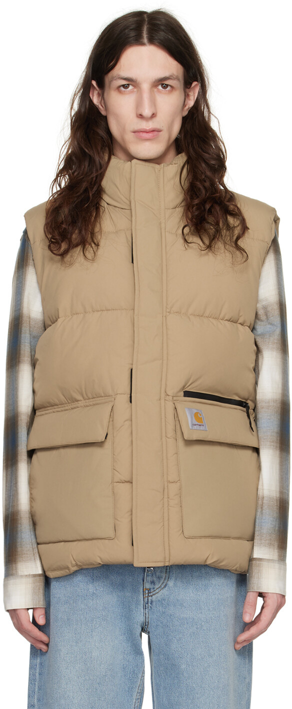 

Бежевый жилет Milton Carhartt Work In Progress