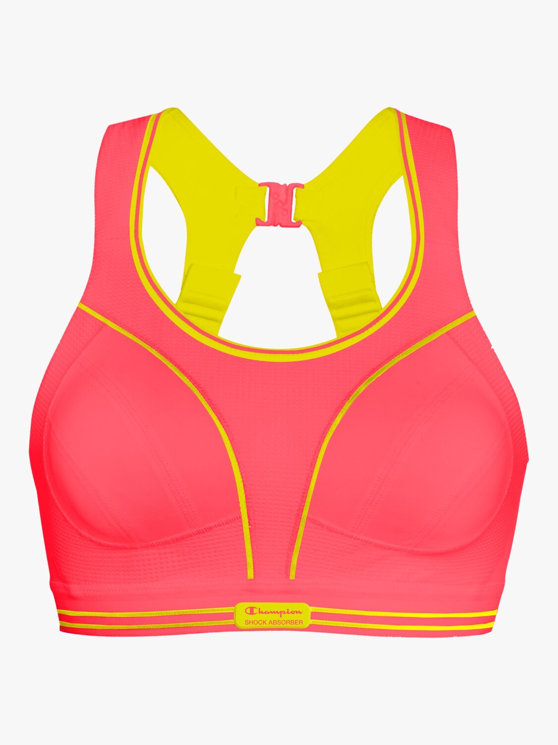 

Спортивный бюстгальтер без косточек Shock Absorber Ultimate Run, флюоро-розовый