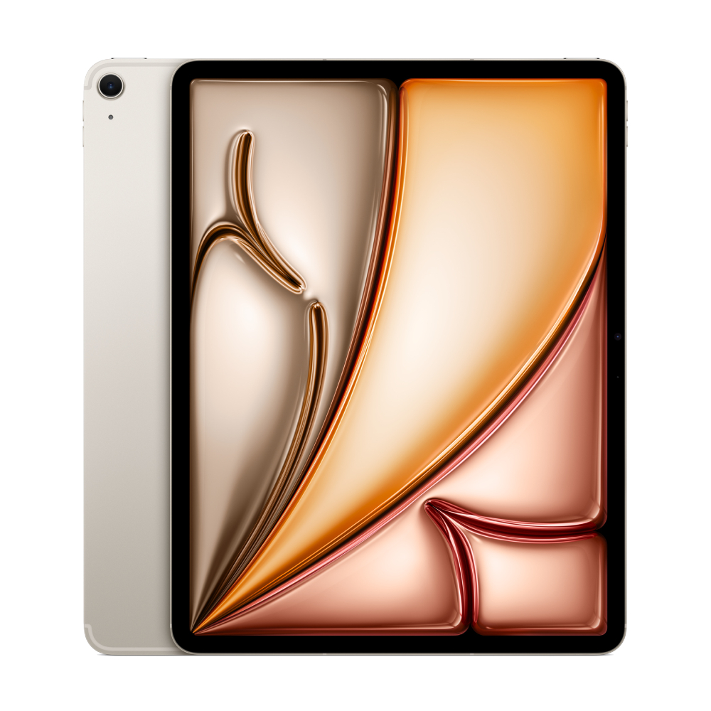 Планшет Apple iPad Air (2024), 13", 512 ГБ, Wi-Fi + Cellular, Starlight