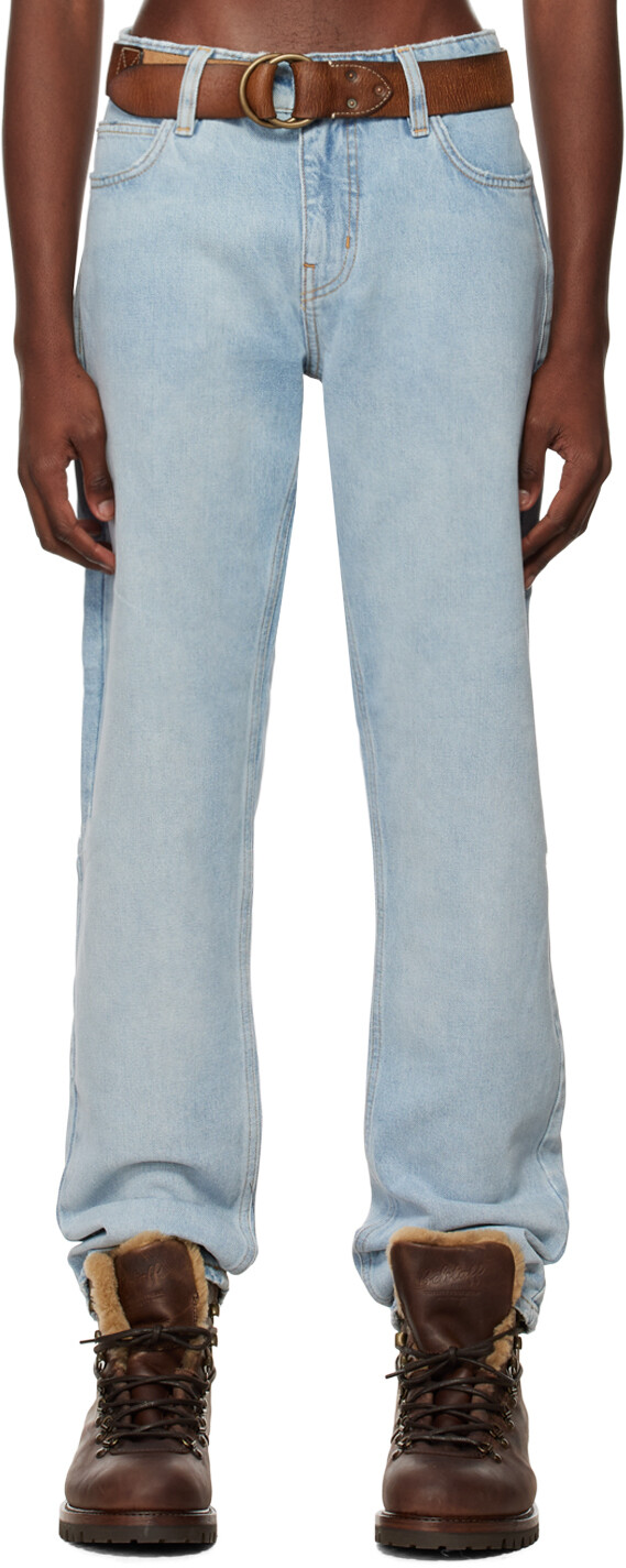 

Джинсы прямого кроя цвета индиго Guess Jeans U.S.A., Серый