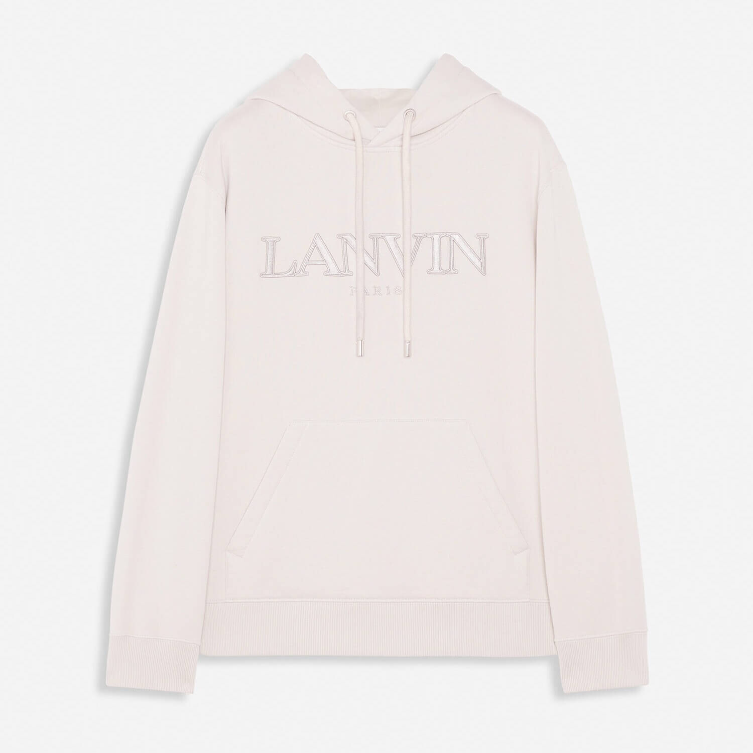 

Толстовка с вышивкой логотипа Lanvin Classic Paris, светло-бежевый