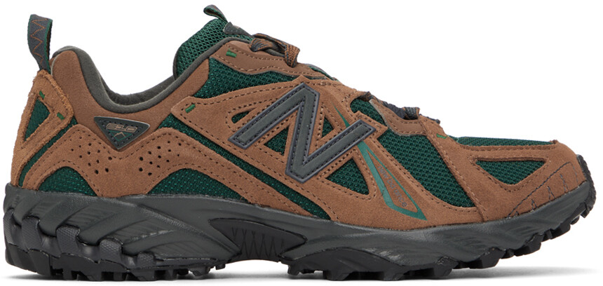 

Коричнево-зеленые кроссовки 610V1 New Balance