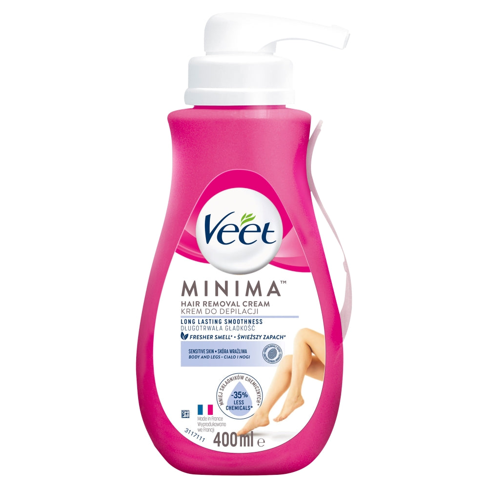 veet hair removal cream silky fresh 3 5 oz 100 g Veet Крем для депиляции Minima для чувствительной кожи 400мл
