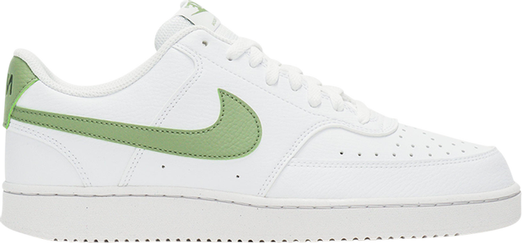 Кроссовки Nike Court Vision Low Next Nature 'White Oil Green', белый - фото