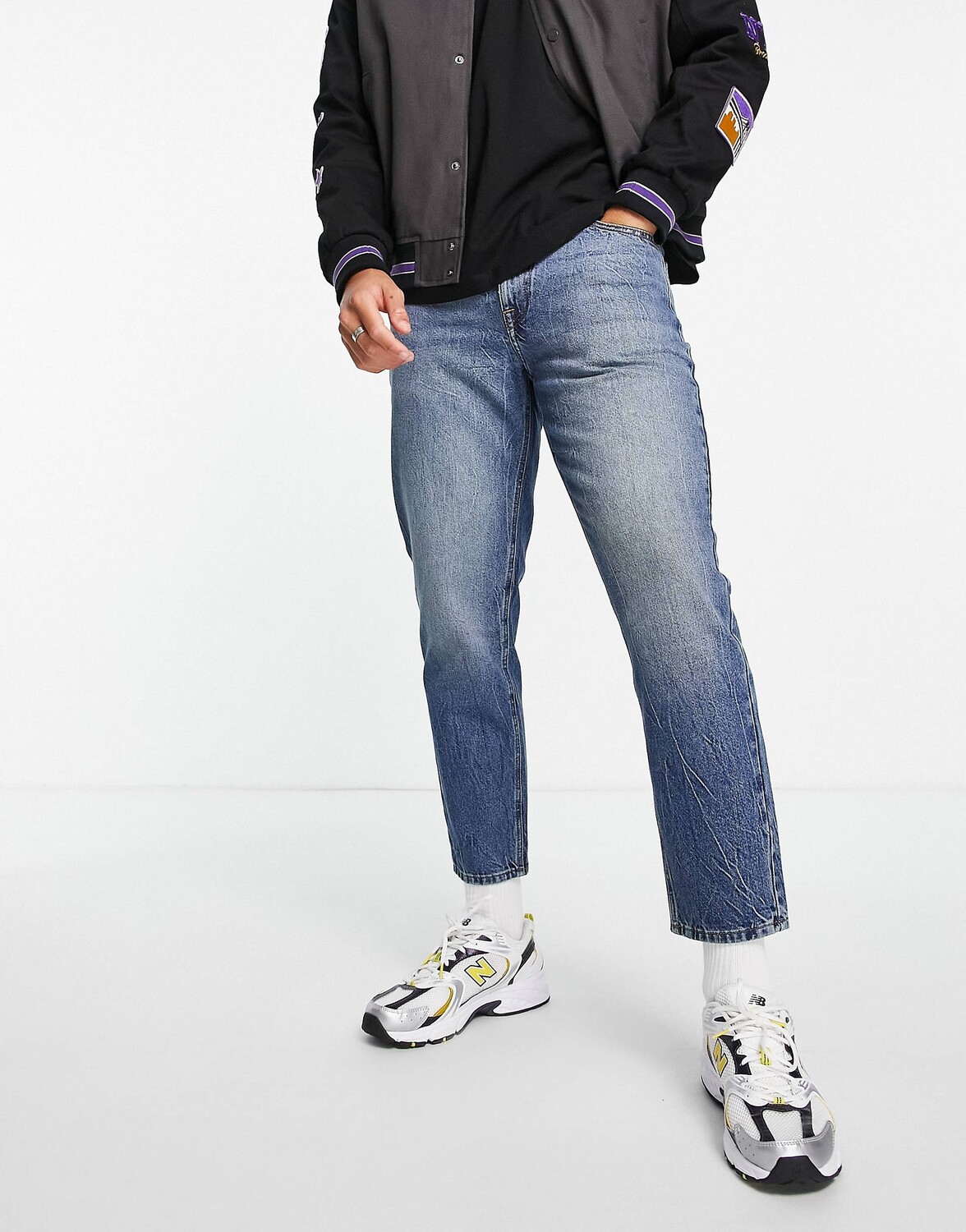 

Классические синие джинсы ASOS DESIGN