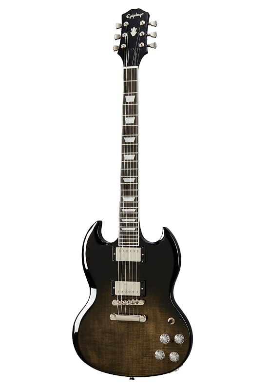 

Epiphone SG Modern Figured - Trans Black Fade