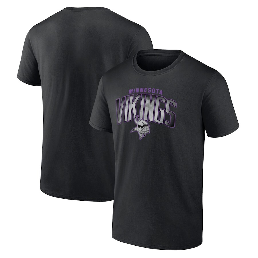 

Футболка с коротким рукавом Fanatics Branded Minnesota Vikings, черный