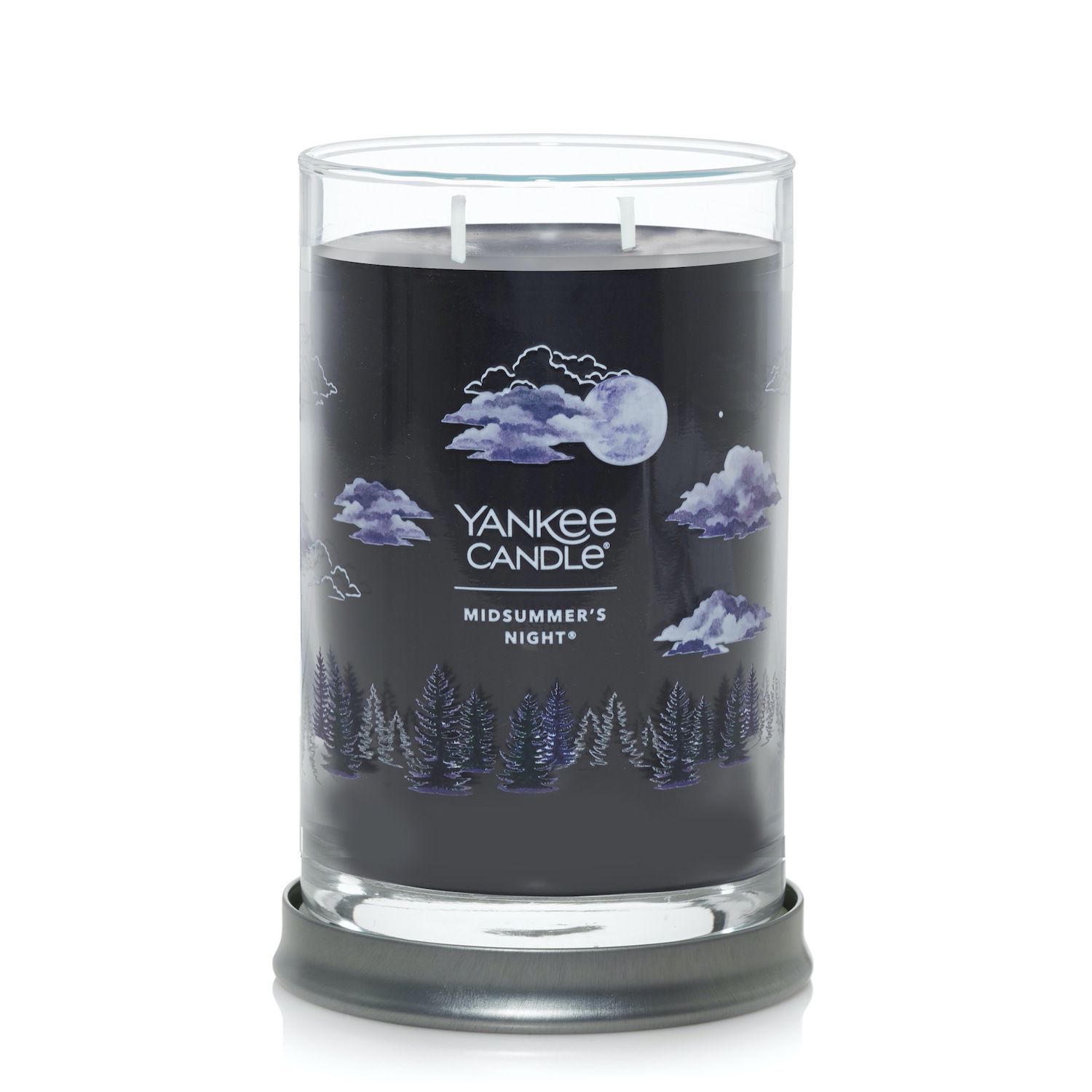 Yankee Candle Midsummer Night Signature стаканная свеча с 2 фитилями свеча ароматизированная yankee candle vibrant saffron высота 8 6 см