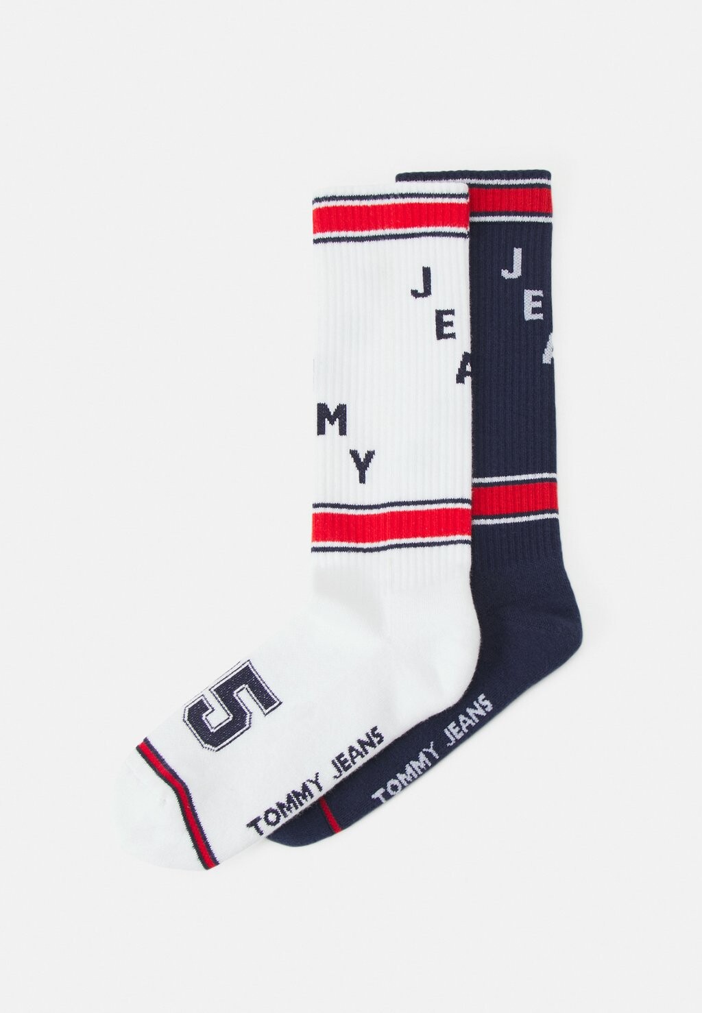 

Носки Tommy Jeans, белый/темно-синий