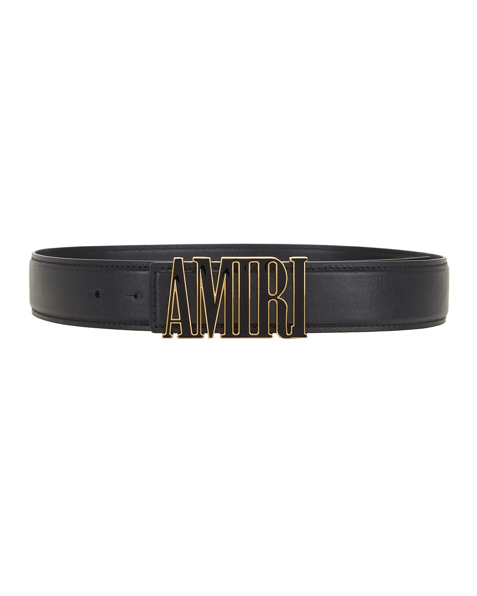 

Ремень из наппы 4 см Amiri, черный