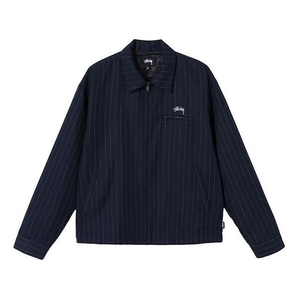 

Куртка Stussy x CDG Crossover Stripe Coach Jacket Unisex Blue, синий