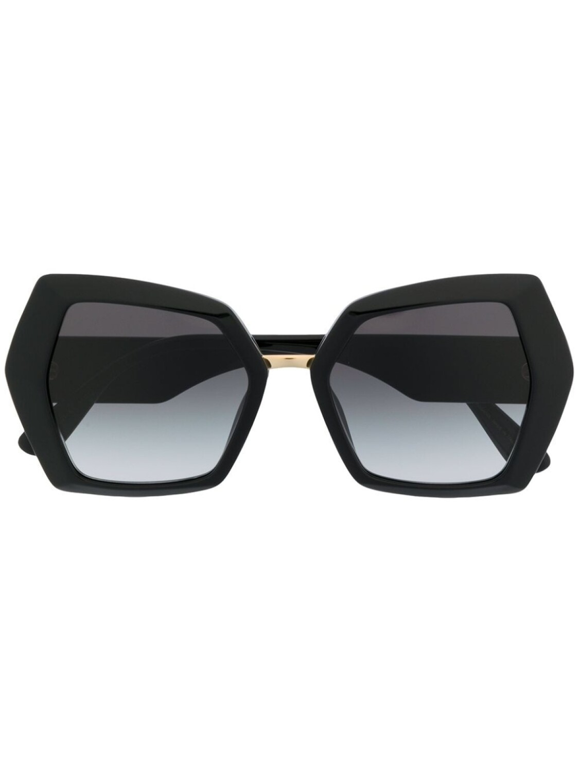 

Dolce & Gabbana Eyewear солнцезащитные очки с монограммой DG, черный