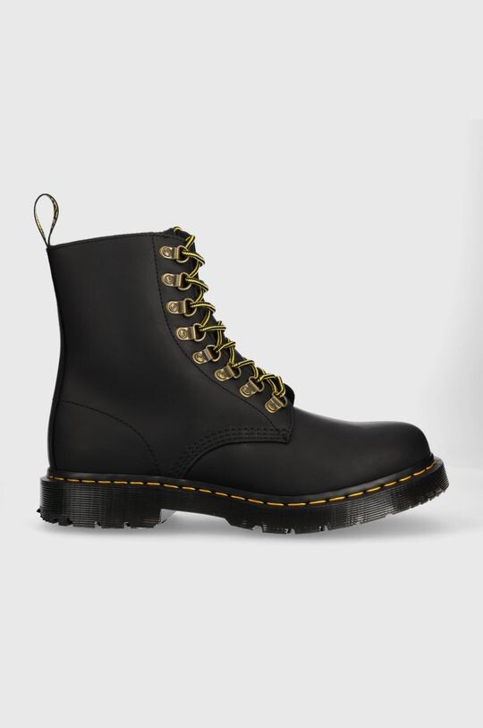 

1460 Pascal кожаные мотоциклетные ботинки Dr. Martens, черный