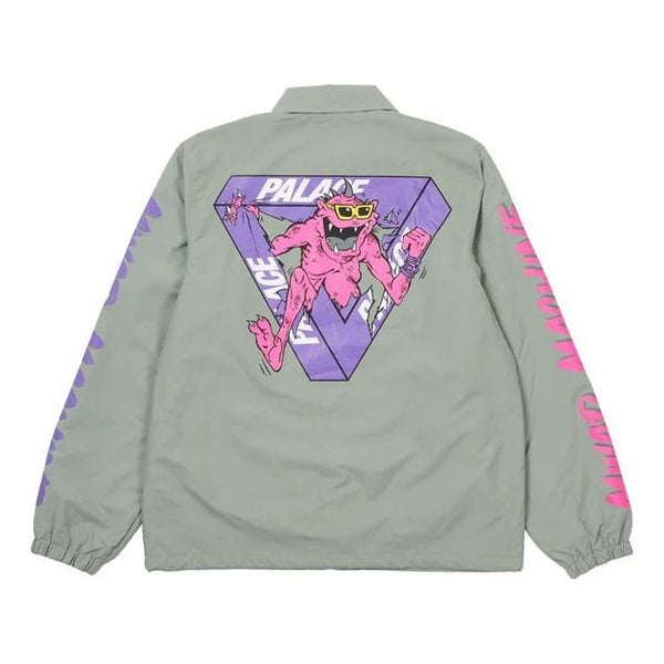 

Куртка PALACE x M-Zone Crossover Small Devil Tri-Ferg Pattern Long Sleeves Jacket Gray, серый