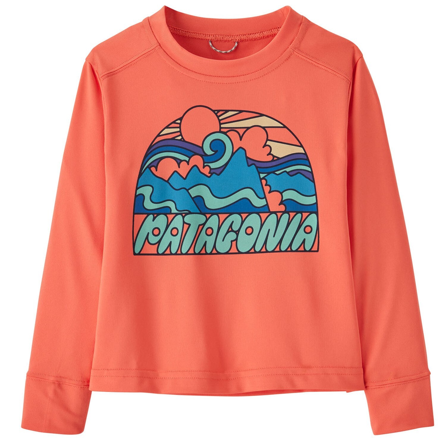 

Топ Patagonia Capilene SW Long-Sleeve, цвет Fitz Roy Rays/Coho Coral
