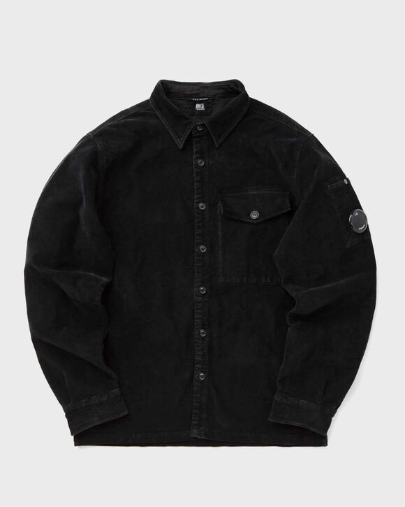 

Рубашка C.P. Company Corduroy Lens Buttoned Shirt, черный