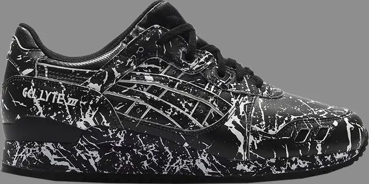 

Кроссовки gel lyte 3 'marble' Asics, черный