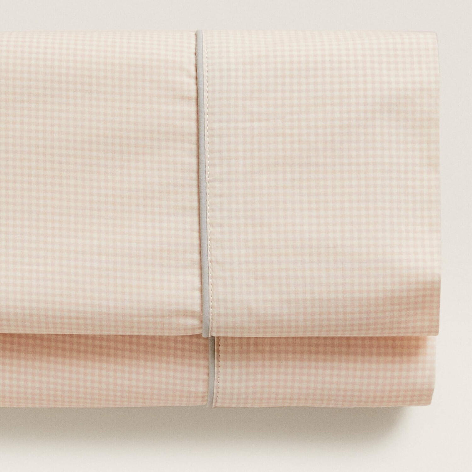 

Простыня в клетку Zara Home, розовый