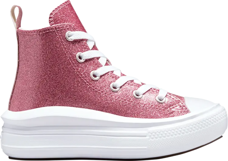 

Кроссовки Converse Chuck Taylor All Star Move Platform High PS Pink Glitter, черный