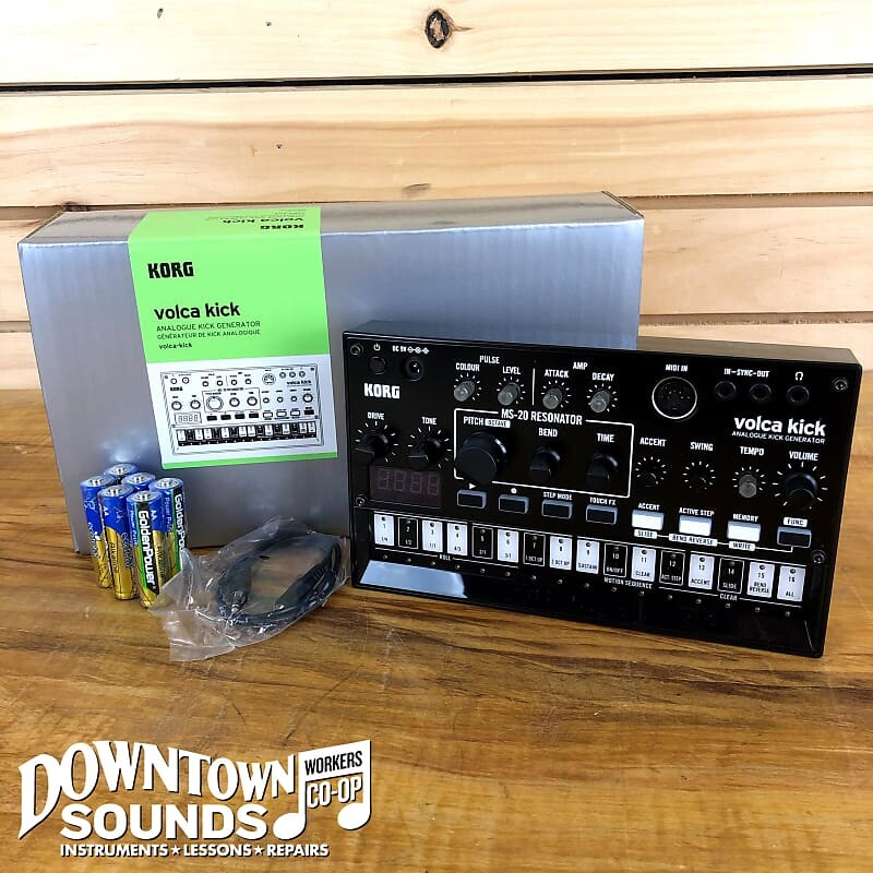 

Korg Volca Kick Аналоговый генератор ударов VOLCAKICK