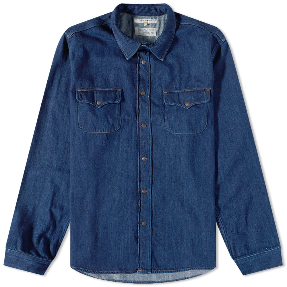 

Джинсовая рубашка udie Sven Heavy Blues Nudie Jeans Co