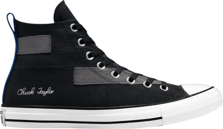 

Кроссовки Converse Chuck Taylor All Star High Desert Patchwork - Black, черный