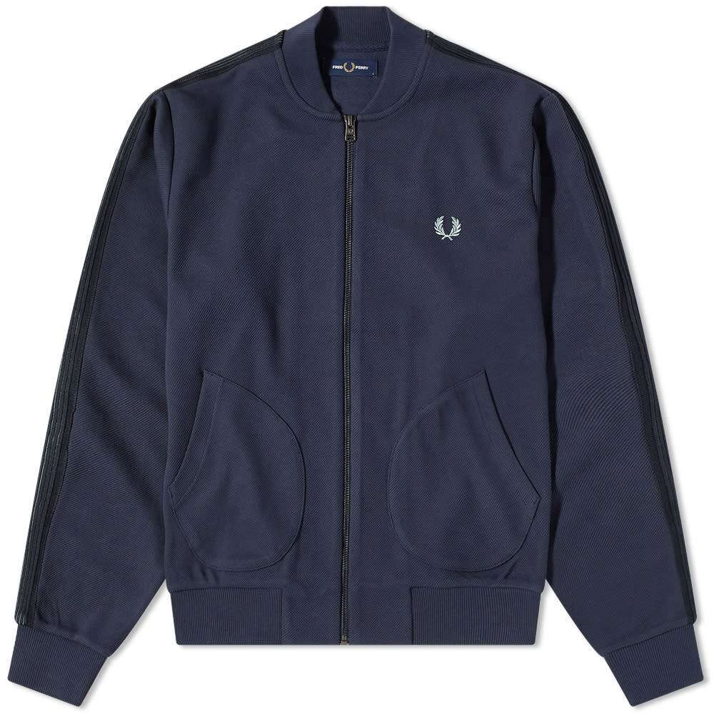 

Трикотажная спортивная куртка с тесьмой Fred Perry, Серый