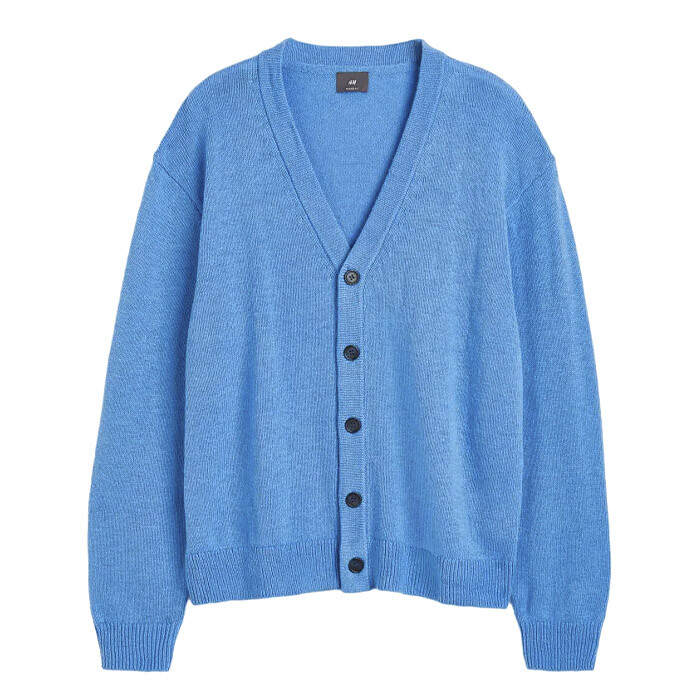 

Кардиган H&M Knit, голубой