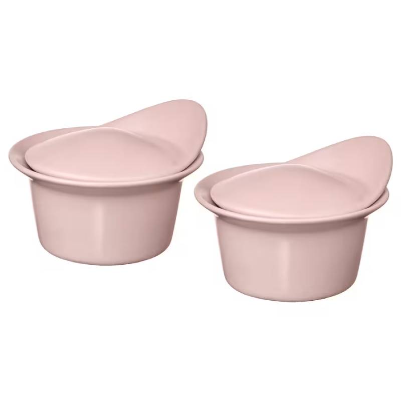 грузики для приготовления пирога trudeau Форма для запекания Ikea Fargklar 2 шт, розовый