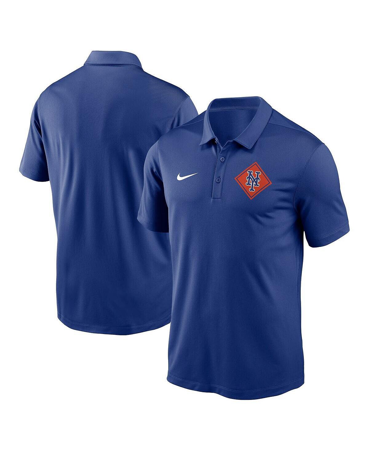 

Мужская рубашка поло royal new york mets diamond icon franchise performance Nike